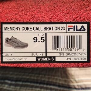Fila Women's Memory Core Calibration 23 Sneakers in Gray